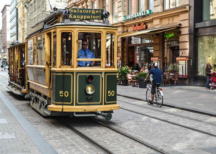 Экскурсия по Хельсинки на ретро-трамвае